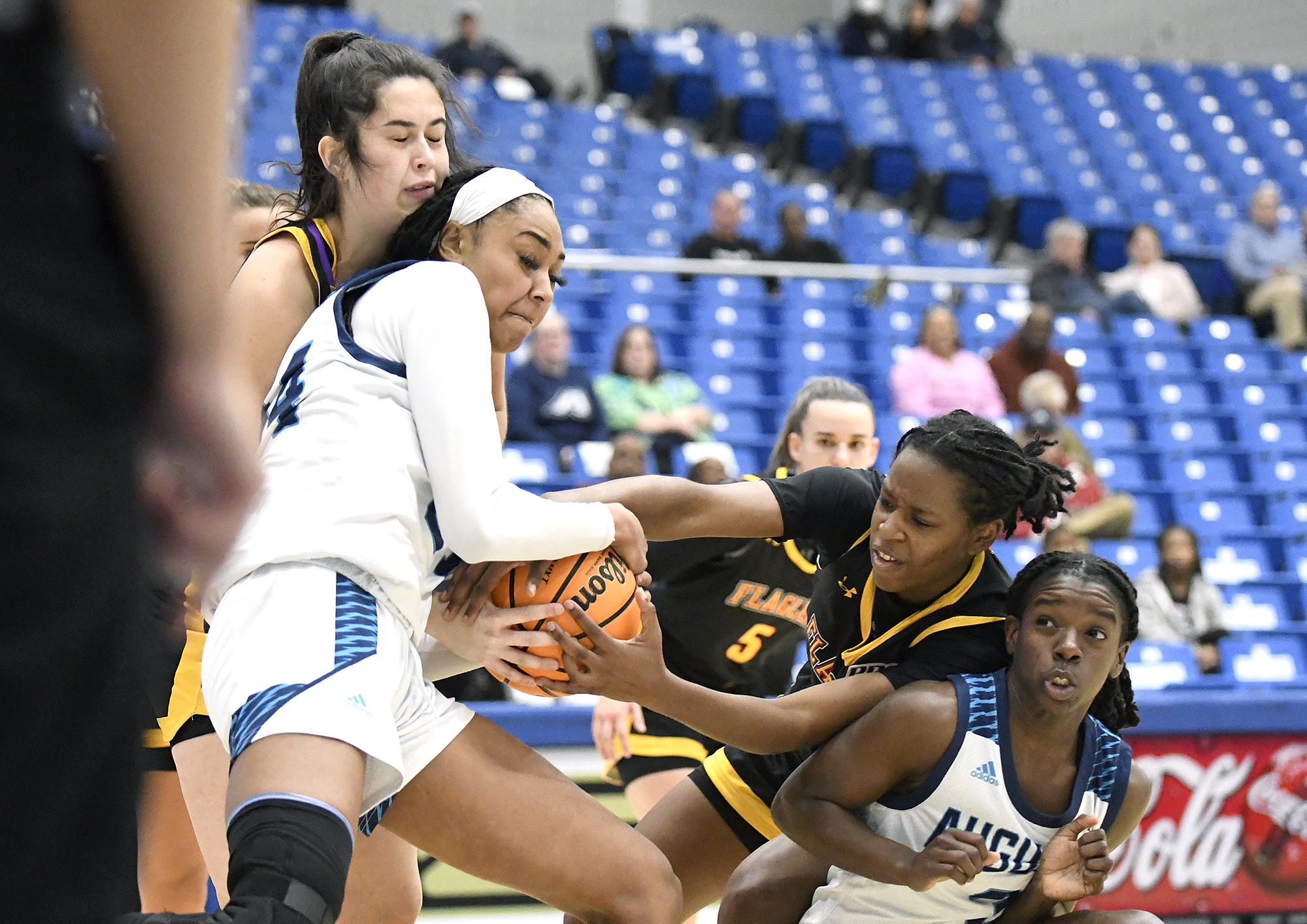 Lady Jags win as university celebrates Title IX's 50th anniversary