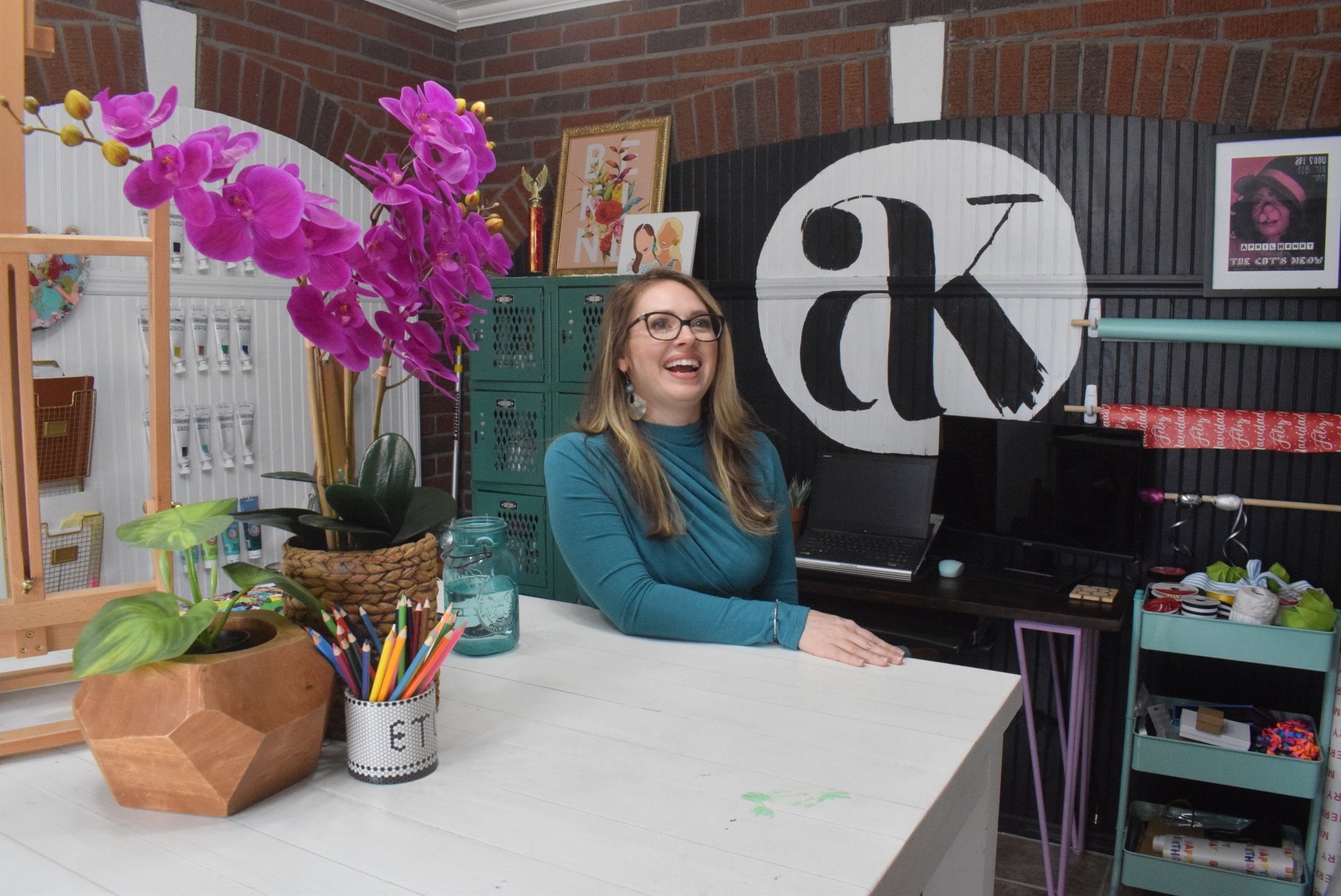 At Home With April King's eclectic style makes family cottage cozy