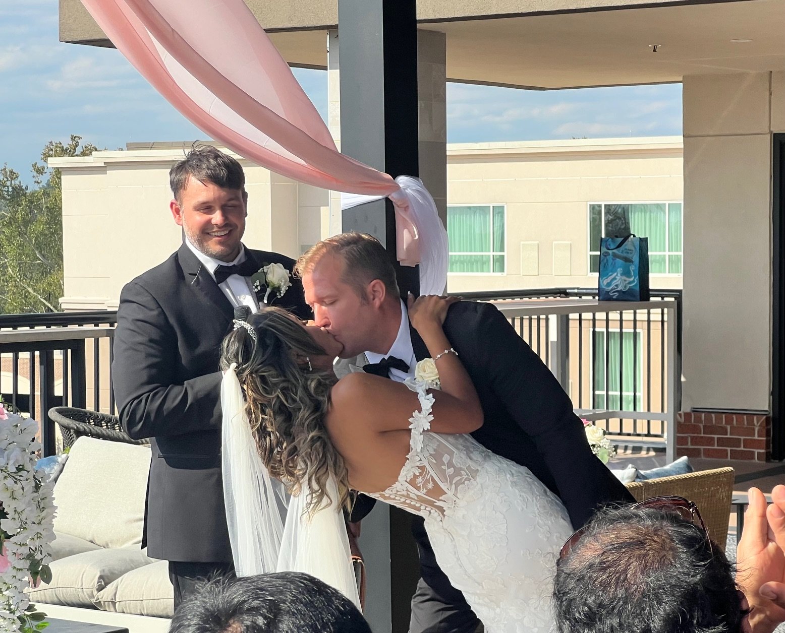 North Augusta couple says 'I do' despite hurricane interference