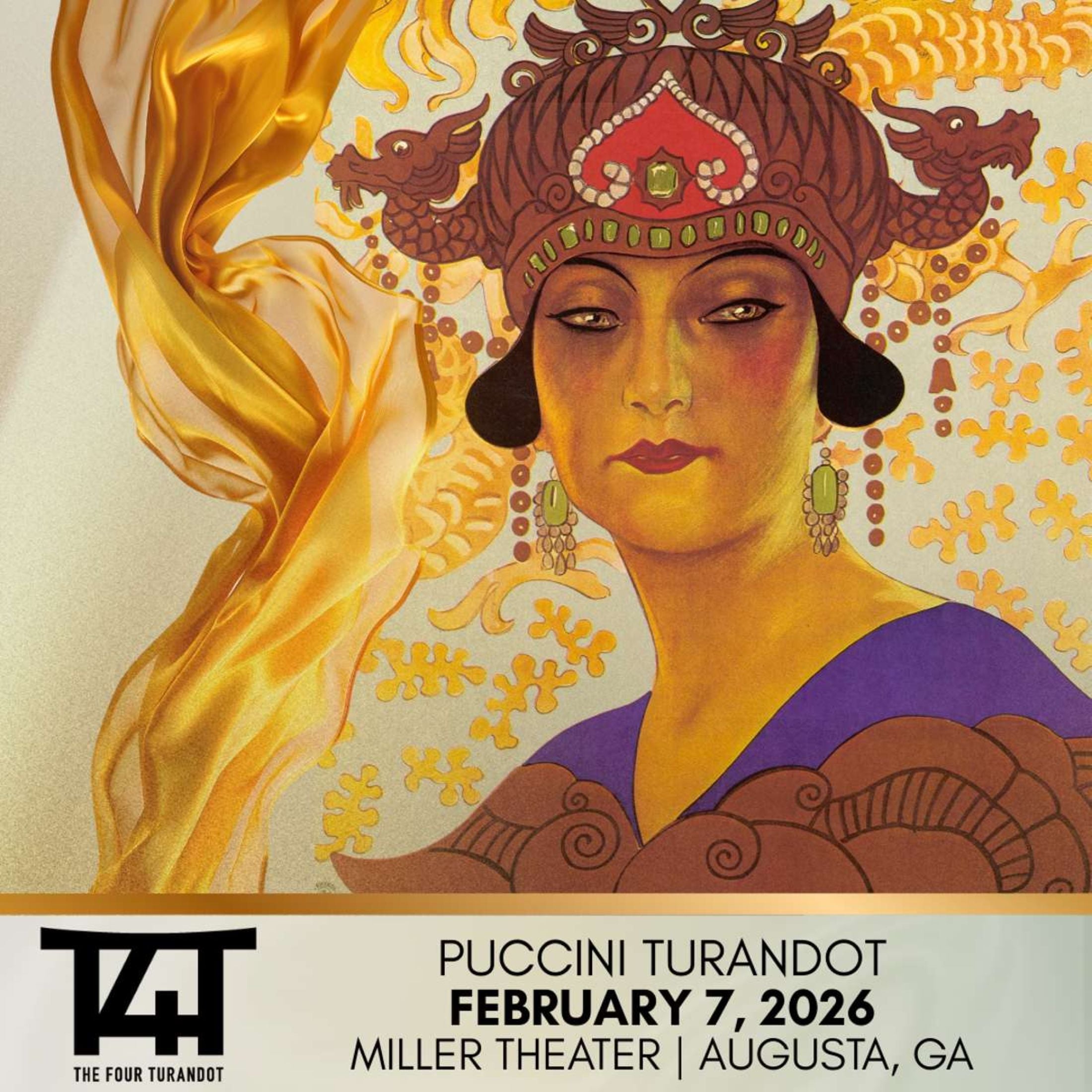 Celebrate a century of Puccini's 'Turandot' at the Miller Feb. 7